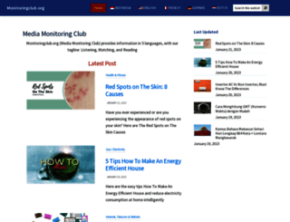 monitoringclub.org screenshot