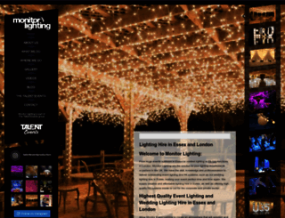 monitorlighting.co.uk screenshot