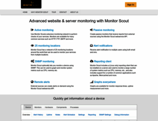 monitorscout.com screenshot
