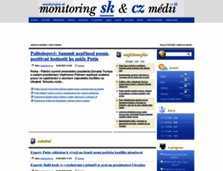 monitoruji.cz screenshot