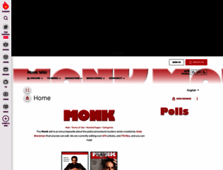 monk.wikia.com screenshot