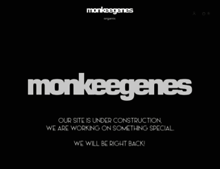 monkeegenes.com screenshot