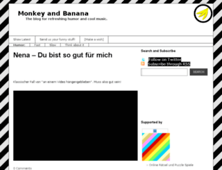 monkey-and-banana.com screenshot