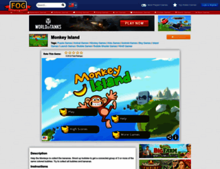 monkey-island.freeonlinegames.com screenshot