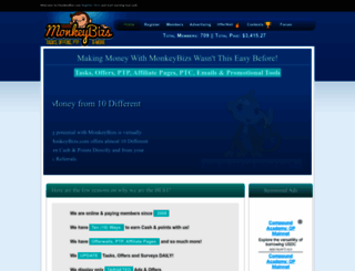 monkeybizs.com screenshot