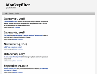 monkeyfilter.com screenshot