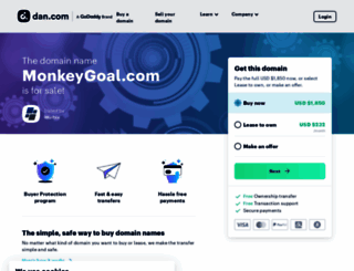 monkeygoal.com screenshot