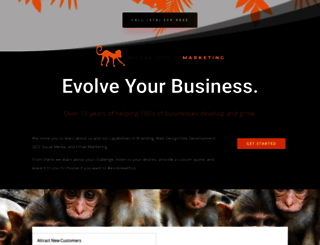 monkeyhousemarketing.com screenshot