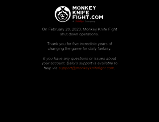 monkeyknifefight.com screenshot