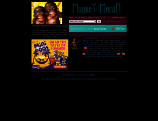 monkeymania.co.uk screenshot