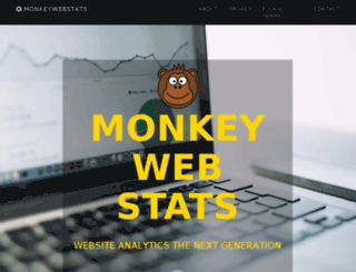 monkeywebstats.com screenshot