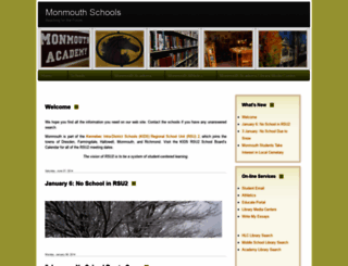 monmouthschools.org screenshot