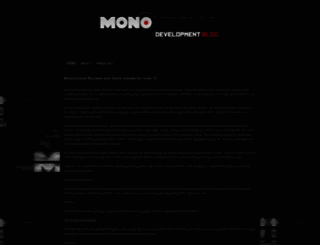 monochromagame.wordpress.com screenshot