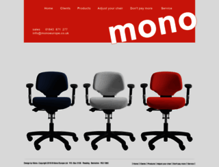 monoeurope.co.uk screenshot