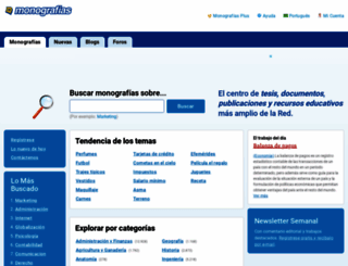 monografias.com screenshot