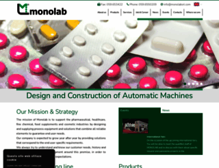 monolabsrl.com screenshot