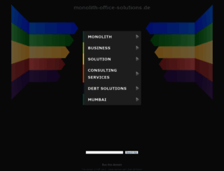 monolith-office-solutions.de screenshot
