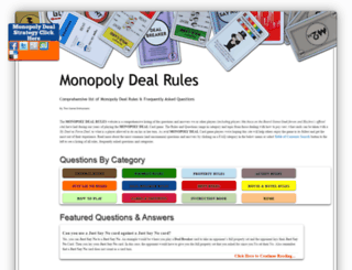 monopolydealrules.com screenshot