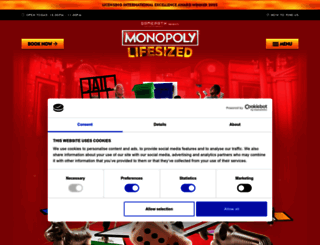 monopolylifesized.com screenshot