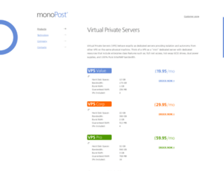 monopost.com screenshot