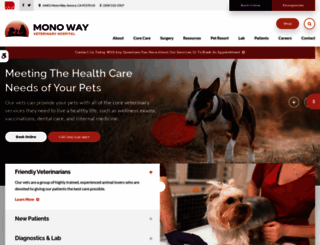 monowayvet.com screenshot