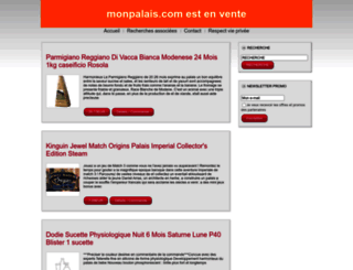 monpalais.com screenshot