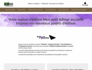 monpetitediteur.com screenshot