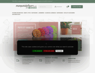 monpotdefleurs.com screenshot