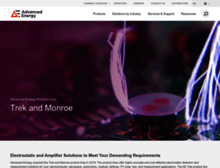 monroe-electronics.com screenshot