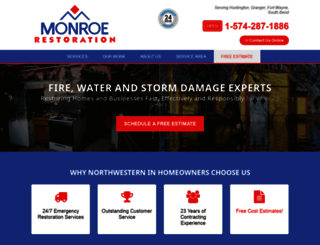monroerestoration.com screenshot