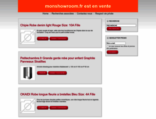 monshowroom.fr screenshot