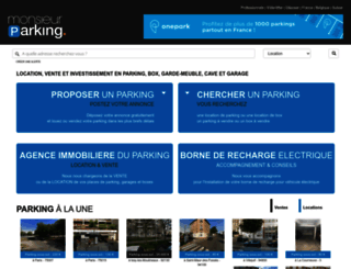 monsieurparking.com screenshot