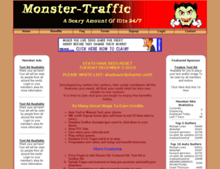 monster-traffic.net screenshot