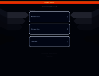 monsterbet.co.uk screenshot
