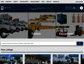 monsterequip.com screenshot
