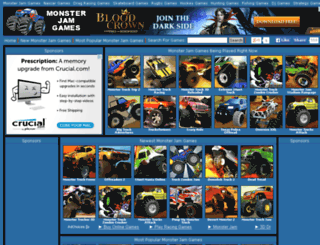 monsterjamgames.net screenshot