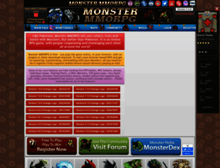monstermmorpg.com screenshot