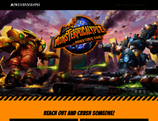 monsterpocalypse.com screenshot
