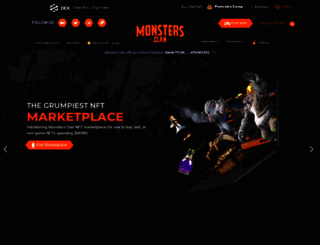 monstersclan.com screenshot