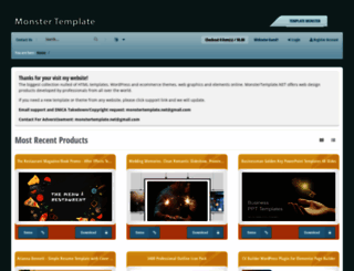 monstertemplate.net screenshot