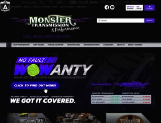 monstertransmission.com screenshot