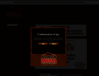 monstervapors.com screenshot