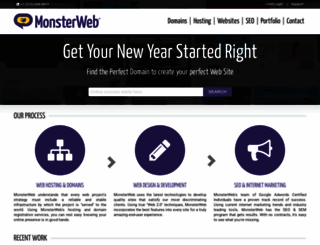 monsterweb.net screenshot