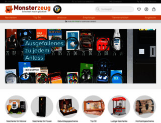 monsterzeug.ch screenshot