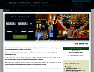 mont-blanc-courmayeur.hotel-rez.com screenshot