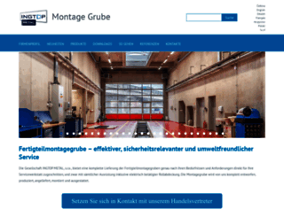montagegrube.com screenshot