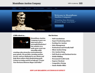 montalbanoauctions.com screenshot