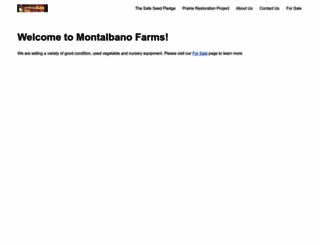 montalbanofarms.com screenshot