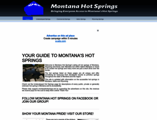 montanahotsprings.net screenshot