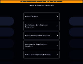 montanascenicloop.com screenshot